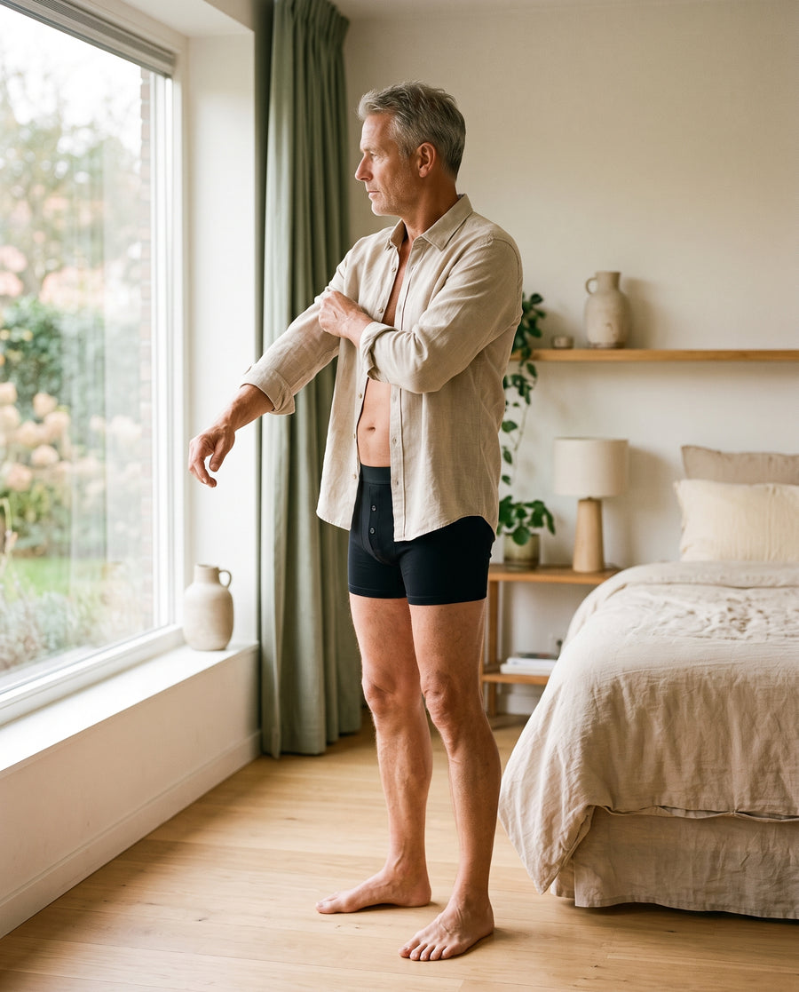 Valentijn – Wasbare incontinentie boxer heren, zeer sterke absorptie